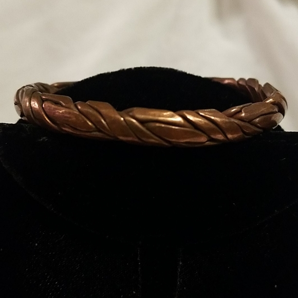 Braided Copper Bracelet - Picture 1 of 4